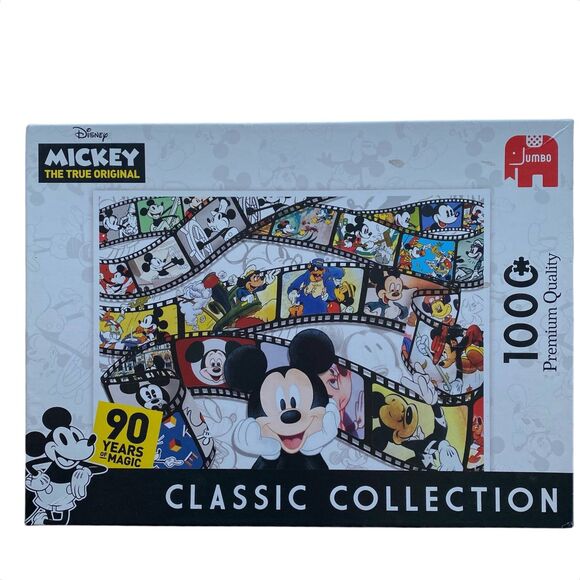 JUMBO Disney Mickey 90th Anniversary Disney 1000 Pieces Jigsaw Puzzle - Picture 1 of 1